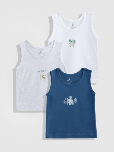 Mothercare Baby Vest 3-Pack — buy on Amazon India