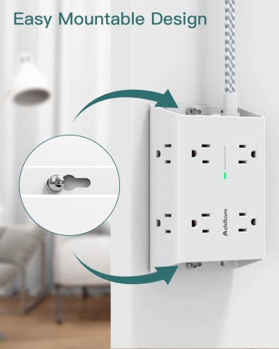Cordless Surge Protector Power Strip (4 outlets, 2 USB) — buy on Amazon India