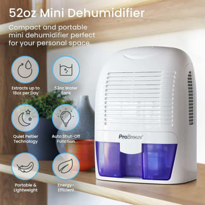 Pro Breeze Compact Dehumidifier 2000ml (Nursery/Small Room) — buy on Amazon India