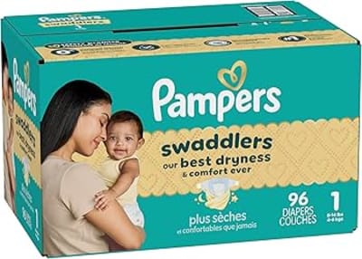 Pampers Swaddlers Small (S) Size Baby Diapers, 42 pcs — buy on Amazon India