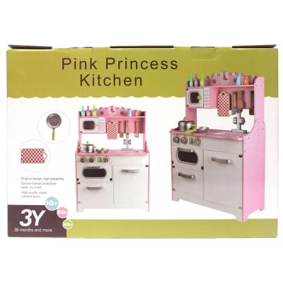 Toycra Wooden Play Kitchen Set with Accessories — buy on Amazon India