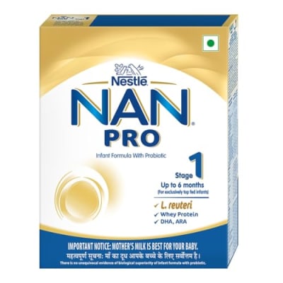 Nestlé NAN Pro 1 Infant Formula (0-6 months) - 400g — buy on Amazon India