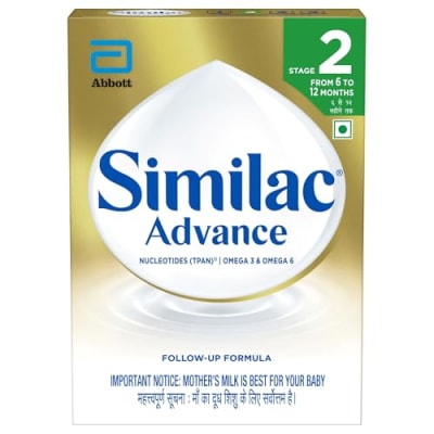 Abbott Similac Advance Follow-up Formula (6-12 months) - 400g — buy on Amazon India