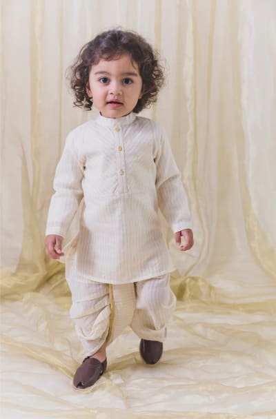 FirstCry Ethnic Baby Boy Dhoti Kurta - Cotton-Polyester Blend — buy on Amazon India