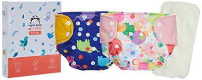Mama Earth Cloth Diapers (Reusable, Fragrance-Free) - Pack of 6 with Inserts — buy on Amazon India