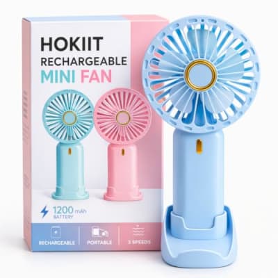 Philips HP3720 Portable Rechargeable Hand Fan — buy on Amazon India