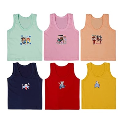 LuvLap Organic Cotton Baby Vests (Pack of 3) — buy on Amazon India