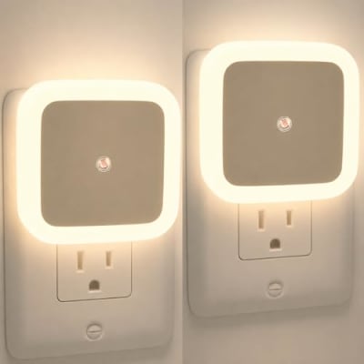 Syska Warm White LED Night Light with Sensor — buy on Amazon India