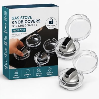Amardeep Gas Stove Knob Covers (Set of 4) — buy on Amazon India