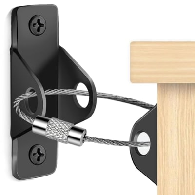 Safety First Furniture Wall Anchor Straps (2-pack, metal) — buy on Amazon India