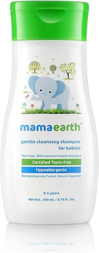 Mamaearth Gentle Cleansing Baby Shampoo 200ml — buy on Amazon India