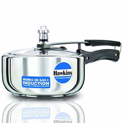 Hawkins Stainless Steel Pressure Cooker 3L — buy on Amazon India