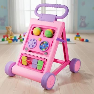 Playking Push Walker with Wheels for Toddlers — buy on Amazon India