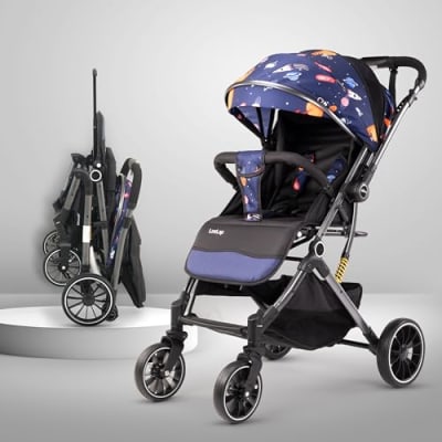 LuvLap 4-in-1 Baby Stroller with Reversible Seat and Canopy — buy on Amazon India
