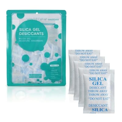 Food-Grade Silica Gel Desiccant Packs (500g, 8 packs) — buy on Amazon India