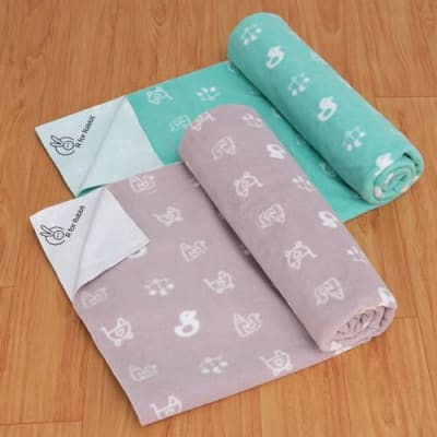 R for Rabbit DryFit Quick-Dry Crib Sheet (69% Cotton, 31% Polyester) — buy on Amazon India