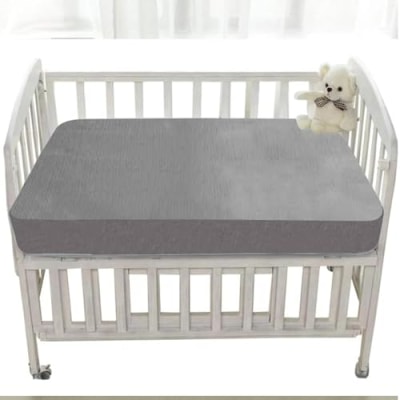 Mothertouch TruDry Crib Sheet (70% Cotton, 30% Polyester) — buy on Amazon India