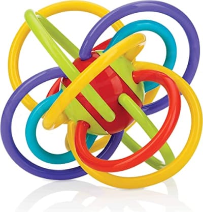 FunBlast Soft Silicone Baby Teether Ring — buy on Amazon India