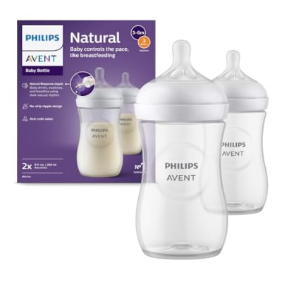 Philips Avent Anti-Colic Glass Bottle 260ml with Soft Silicone Teat — buy on Amazon India