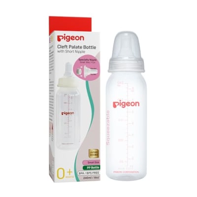 Pigeon Feeding Bottle 240ml BPA-Free (PPSU Plastic) with Silicone Teat — buy on Amazon India