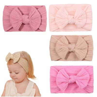FirstCry Essentials Baby Organic Cotton Headbands – 3 Pack — buy on Amazon India