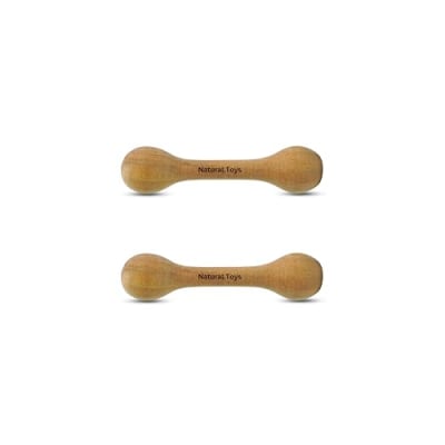 Gooyo Wooden Teether Rattle for Babies — buy on Amazon India