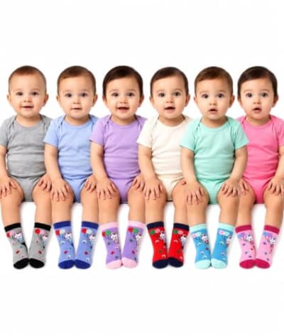 FirstCry Organic Cotton Baby Socks (Pack of 3) — buy on Amazon India