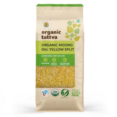 Organic Moong Dal (1 kg, Premium Grade) — buy on Amazon India