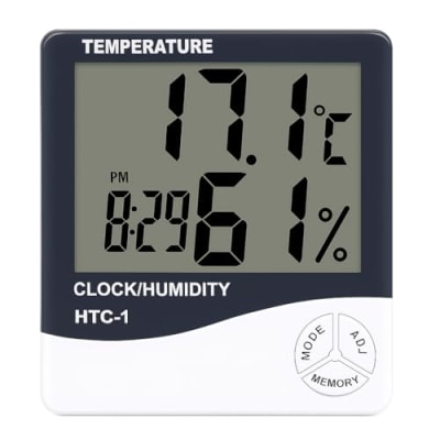Digital Humidity Meter Thermometer for Home — buy on Amazon India