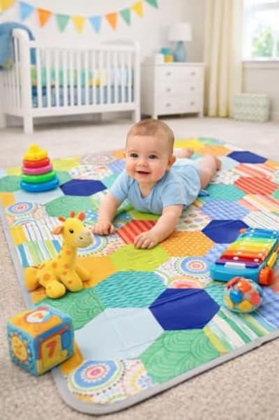 Non-Slip Rug Pad for Baby Crawling Areas — buy on Amazon India