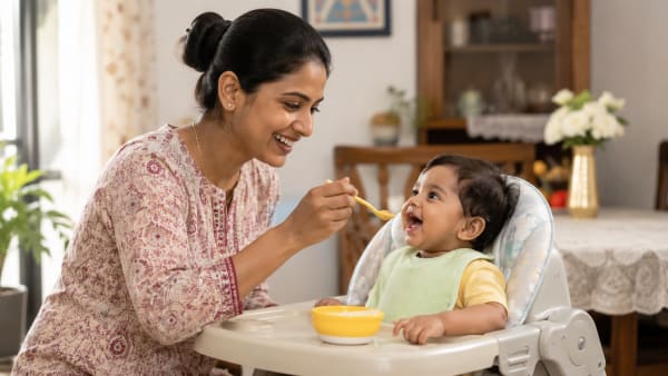 Khichdi Recipe for 9 Month Baby: Step-by-Step with Peas & Moong Dal (IAP-Approved)