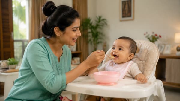 Lauki Dal Khichdi for 7-Month-Old Baby: IAP-Approved Recipe with Pressure Cooker Method