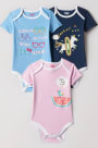 Amazon Brand - Jam & Honey Cotton Rompers for Baby Boys and Girls