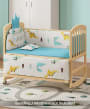 Babyhug Sidecar Crib Attached to Bed