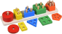 Authfort Montessori Color Sorting Stacker