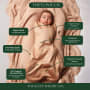 Mama & Hugs 100% Organic Bamboo Viscose Crib Sheets (Set of 2)
