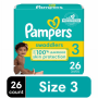 Pampers Swaddlers Size 3 (6-11 kg) - 28 Diapers