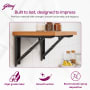 Godrej L-Bracket Furniture Anchoring Kit (Pack of 2)
