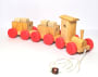 Karacter Wooden Push Train Toy