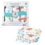 Bembilé Organic Cotton Breathable Baby Swaddle Wrap (Pack of 2)