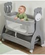 Babyhug Wooden Bedside Co-Sleeper Bassinet (Foldable)
