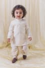 FirstCry Ethnic Baby Boy Dhoti Kurta - Cotton-Polyester Blend