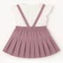 Brats and Braids Solid Color Baby Top