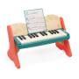 Wooden Toy Piano Keyboard - 15 Keys with Natural Sound