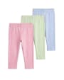 FirstCry Organic Baby Cotton Leggings (Pack of 3)