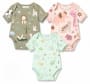 FirstCry Babyoye Cotton-Poly Blend Bodysuit 3-Pack