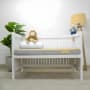 BabyMoov Ovi Sleep Firm Baby Mattress Topper Alternative (Standard Crib Size)