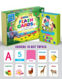 Mrs Bhasin's Perfect Learning Flash Cards Set (Alphabets Numbers Animals Fruits Vehicles)