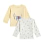 Mothercare Organic Baby T-Shirt Pack (Set of 2)