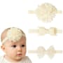Mothercare Baby Cotton Headbands – 3 Pack